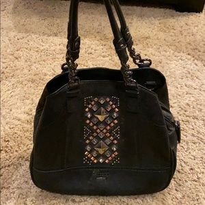 Guess Studded Medium Shoulder Bag